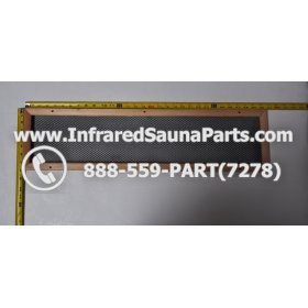 WOOD HEATER COVERS - HEMLOCK WOOD STYLE 2 HEATER COVER IN BLACK 2