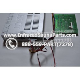 COMPLETE CONTROL POWER BOX WITH CONTROL PANEL - COMPLETE CONTROL POWER BOX CAL SAUNA INFRARED SAUNA STYLE 3 WITH ONE CONTROL PANEL 4