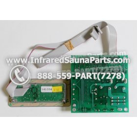 COMPLETE CONTROL POWER BOX WITH CONTROL PANEL - COMPLETE CONTROL POWER BOX / BOARD  EZE INFRARED SAUNA WITH ONE CONTROL PANEL WHITE FINISH 2