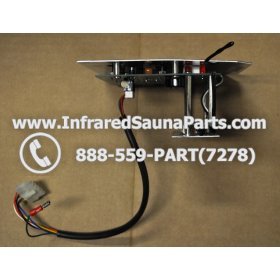 COMPLETE CONTROL POWER BOX WITH CONTROL PANEL - COMPLETE CONTROL POWER BOX NIRVANA SAUNAS 110V  220V SN20051124185 WITH CIRCUIT BOARD SN 20051124279 AND FACEPLATE AND REMOTE CONTROL 14