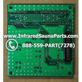 CIRCUIT BOARDS / TOUCH PADS - CIRCUIT BOARD  TOUCHPAD ZENAWAKENING INFRARED SAUNA 06S085 7