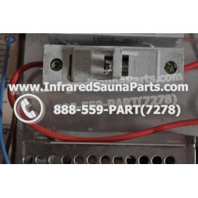 COMPLETE CONTROL POWER BOX 110V / 120V - COMPLETE CONTROL POWER BOX 110V / 120V VIDAL INFRARED SAUNA STYLE 7 11