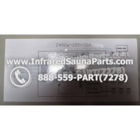 COMPLETE CONTROL POWER BOX 110V / 120V - COMPLETE CONTROL POWER BOX 110V  120V 2400 WATTS WITH COMPLETE WIRING HARNESS 29