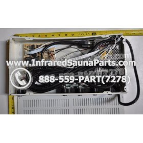 COMPLETE CONTROL POWER BOX WITH CONTROL PANEL - COMPLETE CONTROL POWER BOX WATERSTAR INFRARED SAUNA STYLE 1 WITH ONE CONTROL PANEL 5