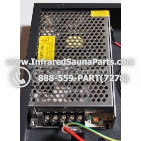 COMPLETE CONTROL POWER BOX 110V / 120V - COMPLETE CONTROL POWER BOX 110V / 120V WITH 8 CIRCUIT BOARD PINS SAUNA KING INFRARED SAUNA 6