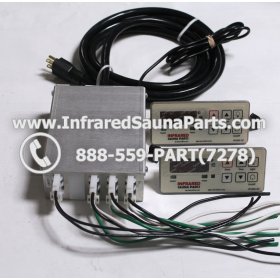 COMPLETE CONTROL POWER BOX WITH CONTROL PANEL - COMPLETE CONTROL POWER BOX AIRWALL WITHOUT HIGH LIMIT SWITCH WITH TWO CONTROL PANEL 11