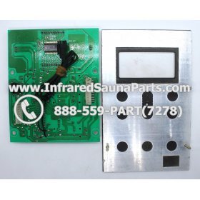CIRCUIT BOARDS WITH  FACE PLATES - CIRCUIT BOARD WITH FACE PLATE X106164 AND THERMO WIRE 2
