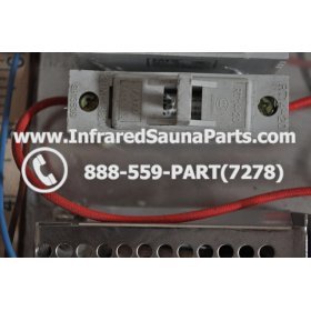 COMPLETE CONTROL POWER BOX 220V / 240V - COMPLETE CONTROL POWER BOX  220V / 240V SUNTECH INFRARED SAUNA STYLE 1 11