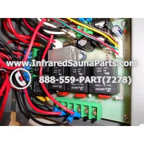 COMPLETE CONTROL POWER BOX 220V / 240V - COMPLETE CONTROL POWER BOX 220V / 240V FOR  INFRARED SAUNA 110v 120v  UNIVERSAL 8