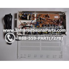 COMPLETE CONTROL POWER BOX 220V / 240V - COMPLETE CONTROL POWER BOX 220V / 240V CAL SAUNA  INFRARED SAUNA STYLE 4 5