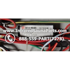 COMPLETE CONTROL POWER BOX 220V / 240V - COMPLETE CONTROL POWER BOX 220V / 240V KEYSBACKYARD INFRARED SAUNA STYLE 2 7