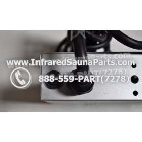 COMPLETE CONTROL POWER BOX 220V / 240V - COMPLETE CONTROL POWER BOX 220V / 240V WATERSTAR  INFRARED SAUNA STYLE 3 6