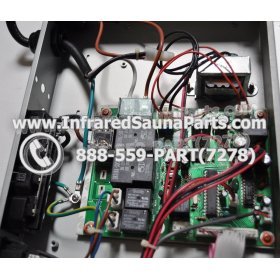 COMPLETE CONTROL POWER BOX 220V / 240V - COMPLETE CONTROL POWER BOX 220V / 240V LUX  INFRARED SAUNA STYLE 3 13