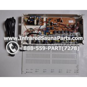 COMPLETE CONTROL POWER BOX 220V / 240V - COMPLETE CONTROL POWER BOX 220V / 240V LONGEVITY  INFRARED SAUNA STYLE 4 5