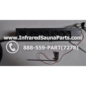 COMPLETE CONTROL POWER BOX 220V / 240V - COMPLETE CONTROL POWER BOX 220V / 240V SAUNAGEN INFRARED SAUNA  110V  120V WITH 7 CIRCUIT BOARD PINS  6 FEMALE PLUGS 19