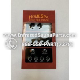 CIRCUIT BOARDS WITH  FACE PLATES - CIRCUIT BOARDS WITH  FACE PLATES HOME SPA SAUNA SECONDARY CONTROL 3