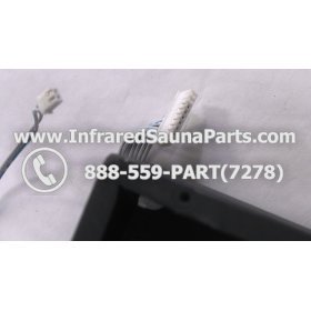 COMPLETE CONTROL POWER BOX WITH CONTROL PANEL - COMPLETE CONTROL POWER BOX ENLIGHTEN INFRARED SAUNA WITH DIGITAL HEAT LEVEL CONTROL WITH ONE CONTROL PANEL 220V / 240V STYLE 1 5