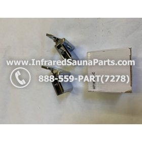 DOOR HINGES - Glass door hinge H7160EC-C Full Set 1