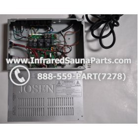 COMPLETE CONTROL POWER BOX 110V / 120V - COMPLETE CONTROL POWER BOX 110V / 120V GAIA INFRARED SAUNA STYLE 3 15
