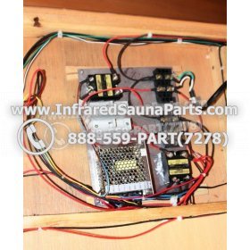 COMPLETE CONTROL POWER BOX 110V / 120V - COMPLETE CONTROL POWER BOX 110V / 120V WATERSTAR INFRARED SAUNA STYLE 1 14