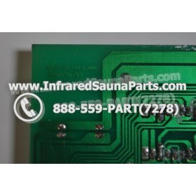 CIRCUIT BOARDS / TOUCH PADS - CIRCUIT BOARD  TOUCHPAD JOSEN INFRARED SAUNA YX32764-3 (8 BUTTONS) 6