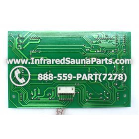 CIRCUIT BOARDS / TOUCH PADS - CIRCUIT BOARD  TOUCHPAD HEALTHLAND INFRARED SAUNA NYSN3DB F1.3 WITH WIRE 2