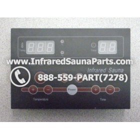FACE PLATES - FACEPLATE FOR CIRCUIT BOARD LUX INFRARED SAUNA 06S10195 1