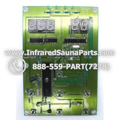 CIRCUIT BOARDS / TOUCH PADS - CIRCUIT BOARD  TOUCHPAD LUX INFRARED SAUNA 1
