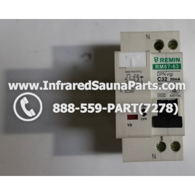 BREAKERS  - BREAKER RM 67-63 C-32 30MA 1