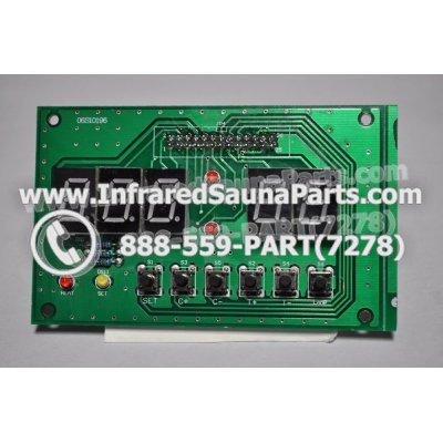 CIRCUIT BOARDS / TOUCH PADS - CIRCUIT BOARD  TOUCHPAD LUX INFRARED SAUNA 06S10196 1